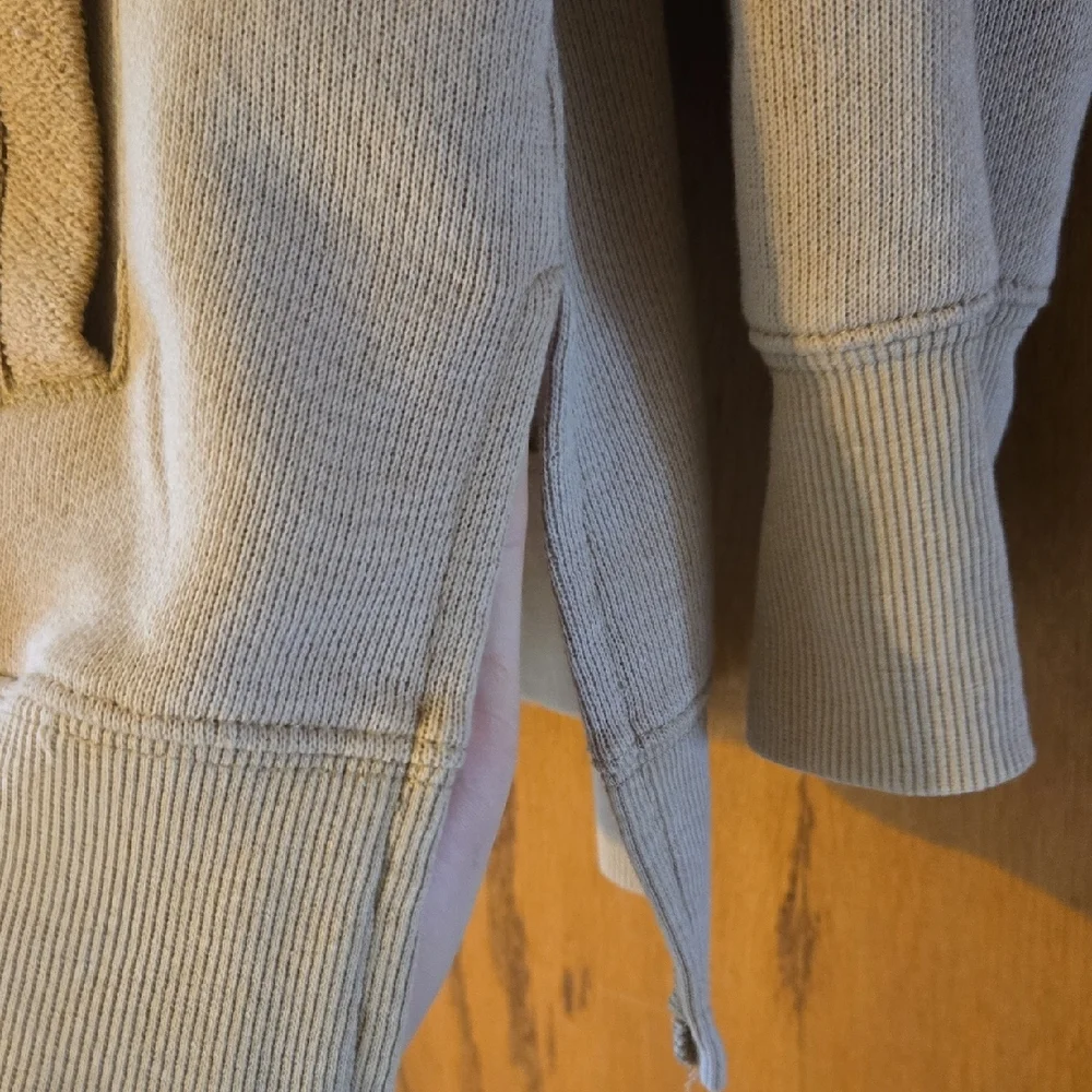 Pink Rose Beige Quarter-Zip Sweatshirt - Picture 4 of 6